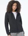 Dames Hooded Sweater Sols Zip Spike